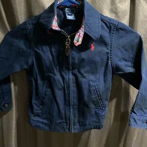 Navy Blue Toddler Boys Jacket by Ralph Lauren